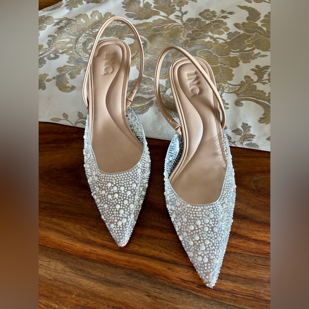 INC International Halter Slingbacks size 7.5